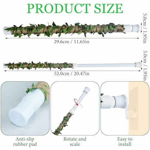 Snake Climbing Stick Adjustable Climber for Small Reptiles and Amphibians with U-Shaped Stickers