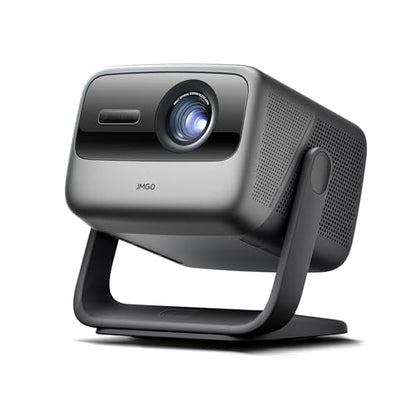 JMGO N1S Ultra 4K Triple Laser Projector , 2800 ISO Lumens, Google TV | 360° Sensorless Picture Correction, 300", HDR10, 20W Dolby Digital Plus, 3D-Active, Smart and Portable