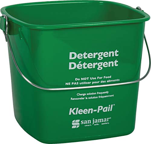 SANKP97GN - San Jamar Kleen-Pail Cleaning Bucket, 3-Quart, Green