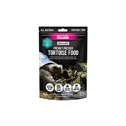 Arcadia Optimised52 Tortoise Diet 250G - size: 8.8 Ounce (Pack of 1)