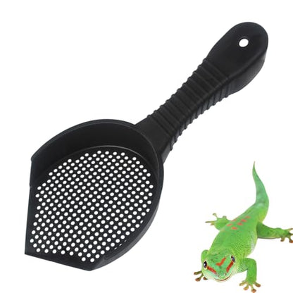 Litter Box Scooper Multifunctional Easy Use Litter Cleaner Corner | Cat Scoop Reptile Terrarium Bedding Substrate for Lizard, Snakes, Hedgehog, Turtle, Cat