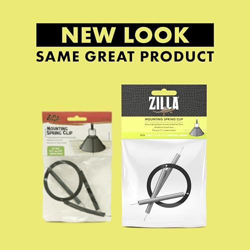 Zilla Mounting Spring Clip, Fits Most Lighting Domes - size: One Size (Pack of 1)