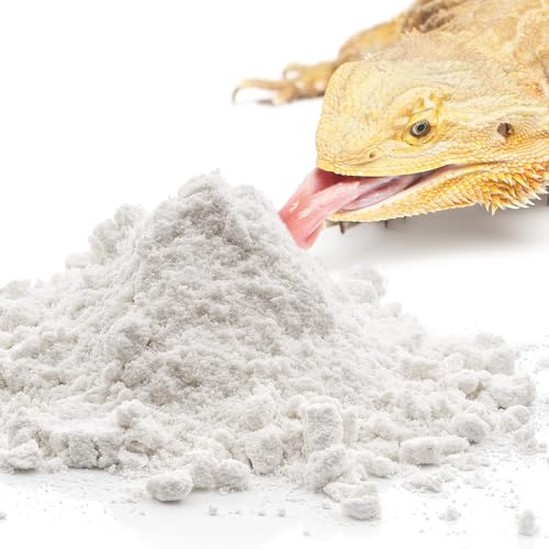 CoCoo Reptile Calcium Powder, Ideal for Leopard Geckos, Chameleons, Iguanas, Turtles, Chicken & Dog, Avoid Vitamin D3 Overdose in Bearded Dragons, Lizards Love It, Energy-Rich Additional Feed, 2 oz.