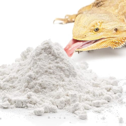 CoCoo Reptile Calcium Powder, Ideal for Leopard Geckos, Chameleons, Iguanas, Turtles, Chicken & Dog, Avoid Vitamin D3 Overdose in Bearded Dragons, Lizards Love It, Energy-Rich Additional Feed, 2 oz.
