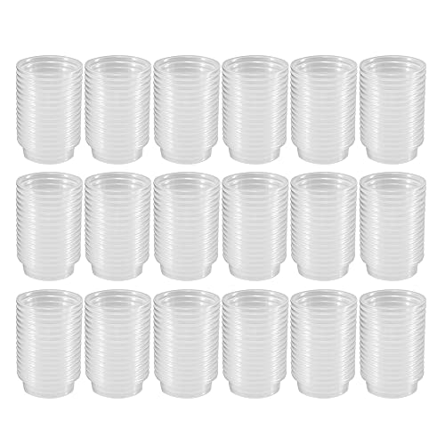 Lizard Crested Gecko Food Water Feeding Cups, 500 pcs, 0.5oz | Reptile Feeder Bowls, For Lizard and Other Small Pet, Ledge Accessories Supplies