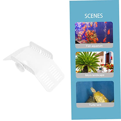VANZACK 1pc Durable Water Turtle Terrace Plastic Climbing Platform for Reptiles Frog Tortoise Hiding Dock Easy to Clean Basking Area for Turtle Tank