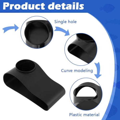 Aquarium Underground Tunnel Cave Fish & Shrimp Under Gravel Tunnel Aquarium Cave Hideout Shrimp and Fish Hiding Caves Shrimps Hideout(Size:Single Hole) - size: Single hole