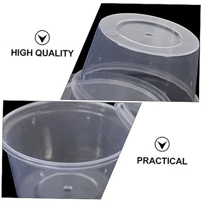 FOMIYES 20pcs Reptile Breeding Boxes Gecko Containers for Pets Lightweight Feeding Box for Quarantine Habitat Easy to Clean and DIY