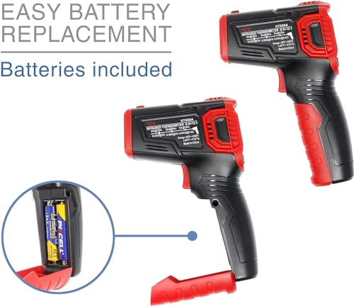 VViViD Infrared Digital Thermometer Gun with Laser Sight and LED Display Screen for Professional Vinyl Wraps