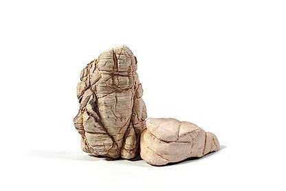Elephant Skin Stone Natural Aquascaping Rock 18lb Planted Tank | Wrinkled texture; iwagumi, reptile terrarium - size: 11 Elephant Skin Stone(3-9 inches,18lbs)