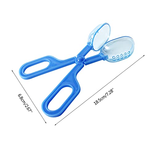 Reptiles Feeding Tongs Cleaning Tool Catch Clamp Suitable For Crickets Cockroach Mealworms Locusts Feeding Tongs Plastic