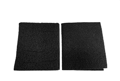 Wave Point Super Activated Carbon Pad Cut to Fit for Aquariums Pond Nitrate Ammonia, Phosphate Remover Pads, and Dual Bonded Pads (18" X 10" - 1PK) - size: 18" X 10" - 1PK