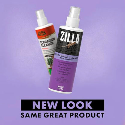 Zilla Terrarium Cleaner, For Glass, Acrylic, Hard Surfaces and More, Anti-Static Dust Control