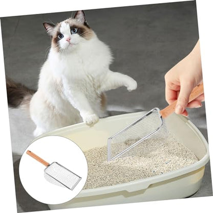 BESPORTBLE Reptile Litter Scoop Ergonomic Handle Cat Poop Scooper for Easy Cleanup of Cat Litter and Animal Waste Mesh