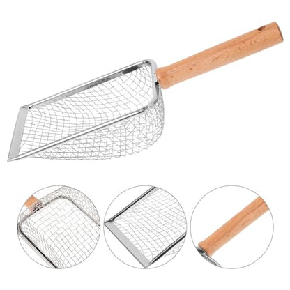 ABOOFAN Cat Litter Scoop Handle Pet Litter Cleaner for Cats Reptiles Capacity Design for Easy Waste Removal Cage
