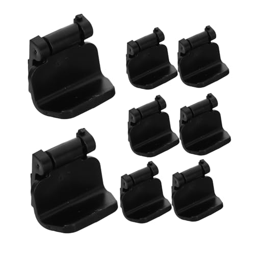 Milisten 8pcs Reptile Tank Clips Durable Aquarium Lid Fasteners for Turtle Tanks Escape Prevention Design for Terrariums and Aquatic Habitats Stylish Compatibility for Home