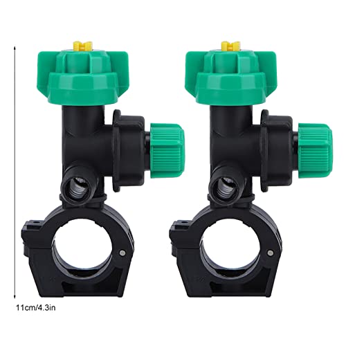Agricultural Spray Nozzle, 2 Pcs External Thread Agricultural Spraying Nozzle Fan Shaped Hose Nozzle Spray Water Nozzle Agricultural Misting Nozzles for Agriculture Watering Lawn Garden (2 Pcs) - size: 2 Pcs
