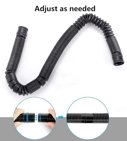 Reptile Fogger Extension Hose, Plants Humidifier Replacement Tubes, Accessories for Reptile Tank, Terrarium, Grow Tent, Mushroom（Not Include Humidifier） - color: Grey