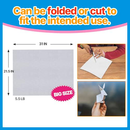 TORTO9 Cage Liner Sheets for Birds – 120 Pack, 31 x 21.5 in, 5.5 lb | Acid-Free & Non-Toxic Paper | Safe Pet Bedding, Craft Supply, Packing & Shipping Use - size: 31 x 21.5 in