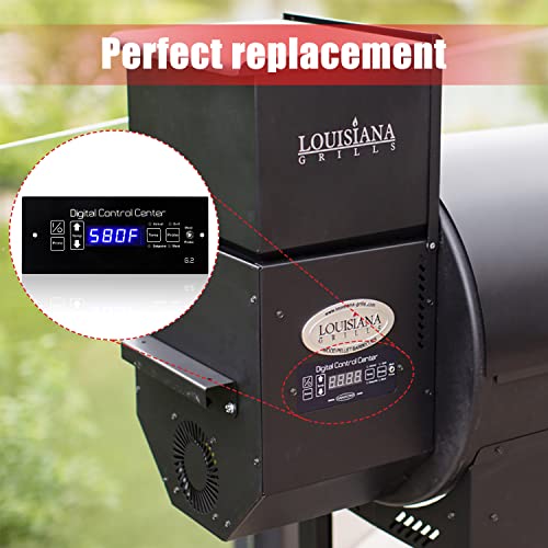 Replacement Digital Control Board for Louisiana Pellet Grills G2 Parts Number 50125 Compatible with Louisiana CS570 CS450 LG700 LG900 800 Elite