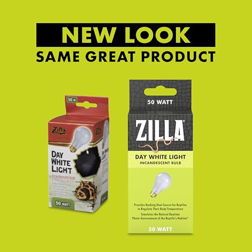 Zilla Incandescent Bulb, Day White - size: 50 Watts, style: Day White