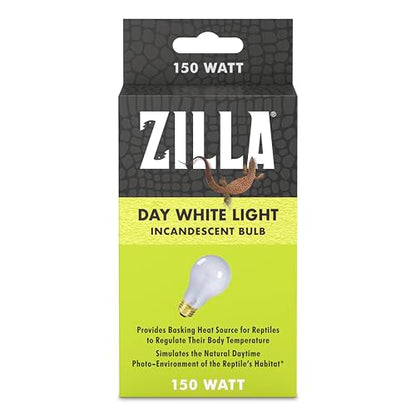 Zilla Incandescent Bulb, Day White - size: 150 Watts, style: Day White