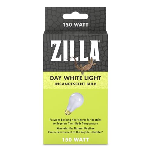 Zilla Incandescent Bulb, Day White - size: 150 Watts, style: Day White