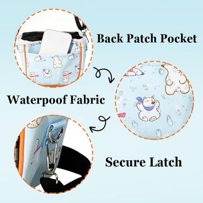 Small Pet Travel Carrier Bag, Breathable Hamster Travels Pouch with Shoulder Strap & Removable Cooling Mat for Kittens Hamsters Guinea Pigs and Reptiles - color: B