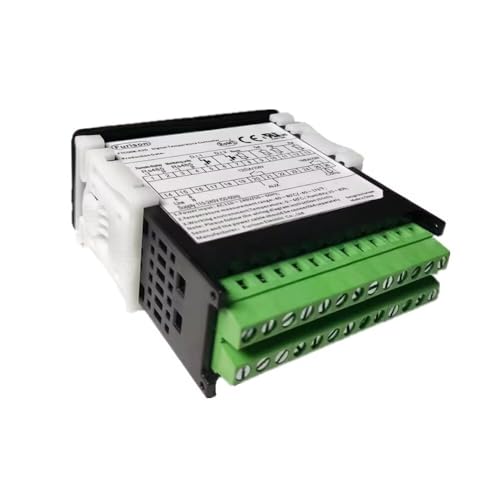 UL&CE Digital Temperature Controller -40℉-176℉ Refrigeration Heating Cooling Incubator Thermostat with 2 Relays Output 4 NTC or PT1000 Probe Inputs