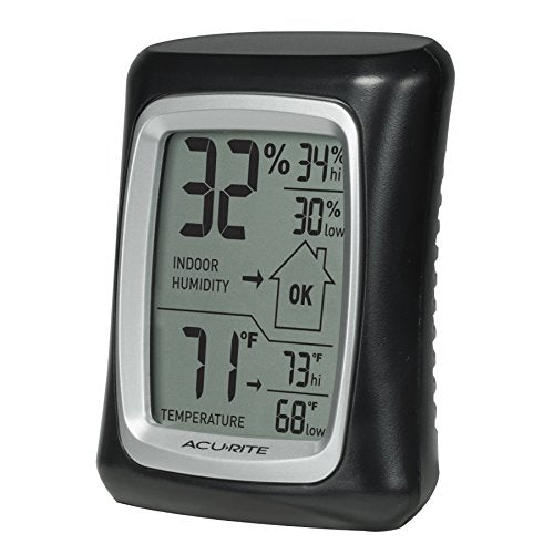 AcuRite Thermometer & Hygrometer with Humidity Gauge, Magnetic Only