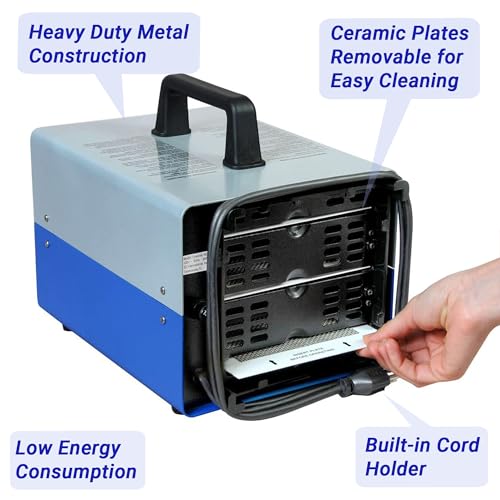 OdorFree Villa 3000 Ozone Generator for Eliminating Odors, permanently removing Tobacco, Pet and Musty Odors at their Source - Easily Treats Up To 3000 Sq Ft - size: Villa - 3000