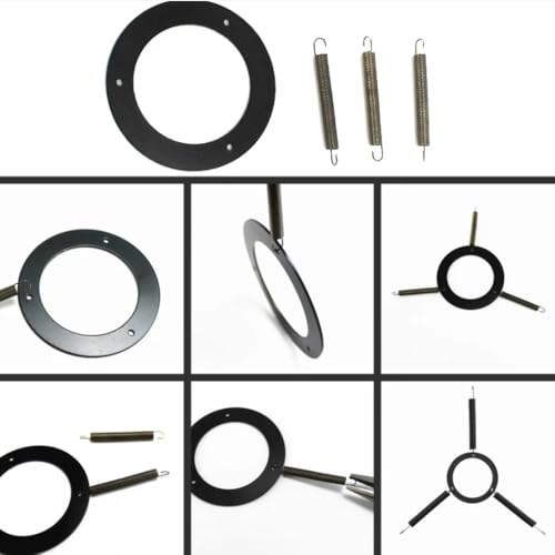 2PCS Reptile Habitat Lighting Dome Mount Spring Clips for Terrarium Glass Tank Mesh Screen and Heating Lamp Shade Dome