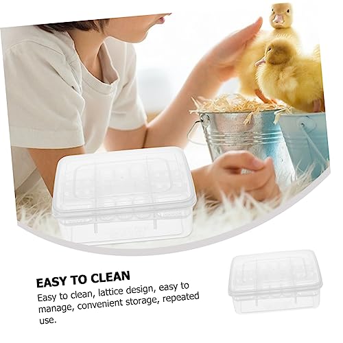 FRCOLOR 2pcs Reptile Egg Incubator Box Breeding Box for Ball Snake Incubation Tray