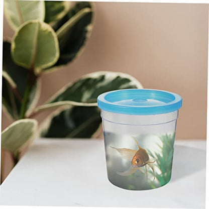 Reptile Feeding Box Plastic Escape Prevention Case | Betta Fish Use, Plastic Build, Compact Size for Breeding or Feeding, Simple Single-Piece Setup