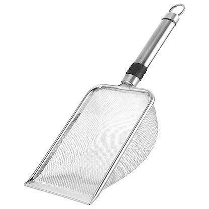 POPETPOP Pet Reptile Litter Scoop Cleaning Shovel for Indoor Terrariums Fine Mesh Design for Easy Waste Removal for Turtles Lizards Snakes and More