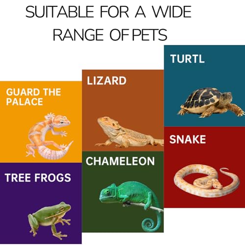 Reptile Hide for Leopard Gecko,Bearded Dragon,Ball Python & Tortoise – Terrarium Habitat Décor, Snake & Lizard Hideout (Resin, Small)