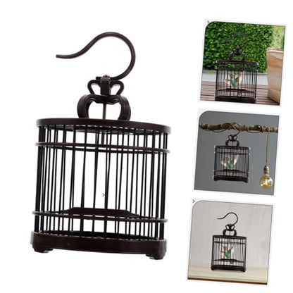 Portable Reptile Carrier Cage Lightweight Decorative Habitat for Small Animals Easy to Clean and Travel-Friendly Container for Pets