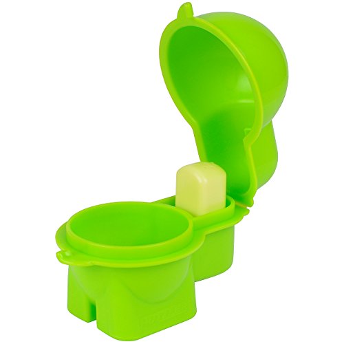 Hutzler 399GR Snack Container, Egg To-Go, Green - color: Egg To-Go, Green