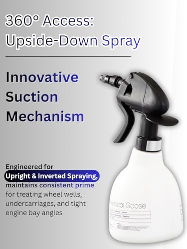 Sprayers Plus 803 Handheld Trigger Chemical Sprayer, Viton & Specialized Seals, Long Reach Cleaning for Lawn and Garden,Bleach Safe with 316 Stainless Steel Spring,General Purpose,1.44Litres - color: 803 General Purpose