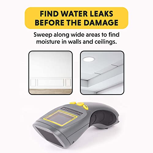 General Tools LCD Moisture Meter #MM8 - Leak and Humidity Detector - Pinless and Non-Invasive - size: MM8