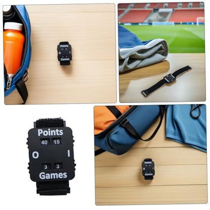 Portable Cricket and Tennis Score Keeper Watch Wristband with Accurate Score Recording and Pla Material for Pickleball Matches Suitable for Ages