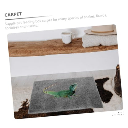 3pcs Reptile Carpets for Turtle Tanks Cypress Mulch Reptile Bedding Leakproof Snake Bedding Mats Gecko Substrate Liners