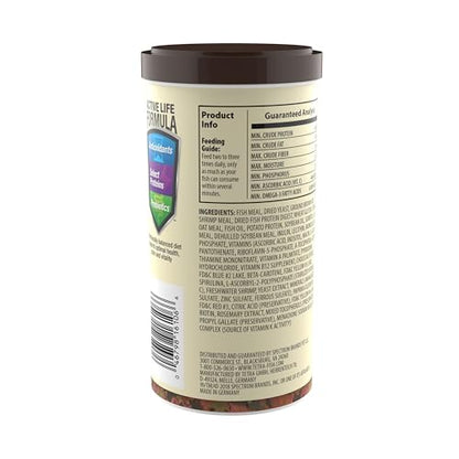 TetraMin Tropical Flakes Fish Food, Balanced Diet, 7.06 oz 12 Pack | Top- & Mid-Feeding Staple, Antioxidants, Proteins & Prebiotics, Less Waste - size: 7.06 Ounce (Pack of 12)