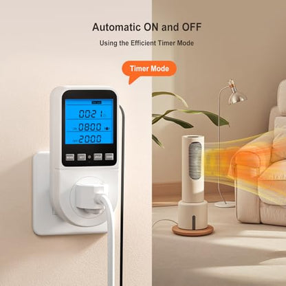 INKBIRDPLUS Plug in Thermostat Timer with Cycle Time Period Control, Heating/Cooling - style: Temp+Multi-Stage Program