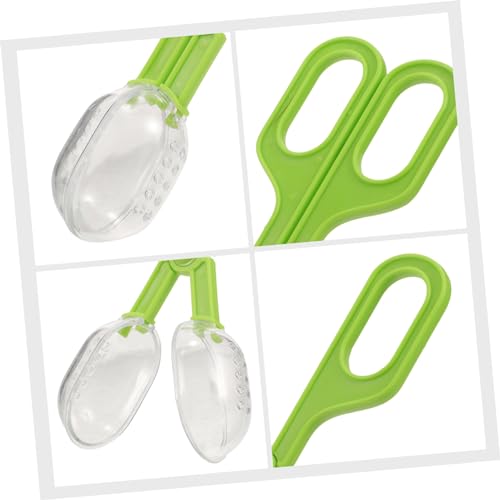 Plastic Material Reptile Poop Scoop Cage Clamp for Aquarium Cleaning Clip
