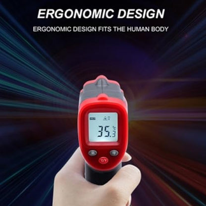 Infrared Thermometer Temperature Gun, -50 ℃ ~ 550 ℃ (-58 ℉ ~ 1022 ℉), Temperature Reader, Handheld Heat Temperature Gun for Cooking, BBQ, Pizza, Oven, Meat, Candy