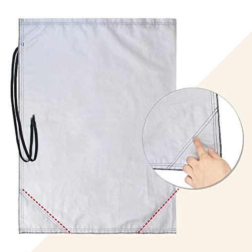 2 Pack Cloth Snake Reptile Bag with Bite Free Pouch Corner Drawstring for Capturing Moving Transporting Hunting Catching Snakes Reptiles to Vet or Travel - size: 11x15