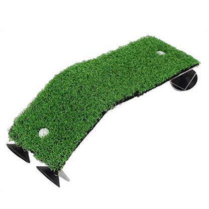 XMHF Artificial Turtle Ladder Basking Platform Aquarium Fish Tank Plastic Grass Animal Reptile Pier Green TL20 - size: TL20
