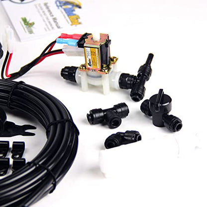 MistKing – Ultimate Misting System, 5th Gen | Used by Zoos, Institutions & Hobbyists | Expandable to 20 Nozzles | Extremely Fine Mist | 50 Micron Droplets | Upgraded Timer & Components | | Used by Zoos, Institutions & Hobbyists, Expandable to 20 Nozzles,