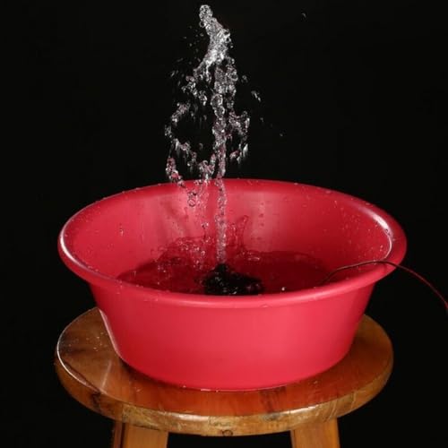 Water Pump, Submersible Fountain Pump, Quiet And Lightweight Plastic Design For Aquariums, Ponds, Fountains, Salt And Fresh Water